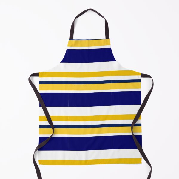 Item preview, Navy White And Yellow Gold Stripes, endless patern, wagara,Blue Jackets, blue wall designed and sold by bubbley2021.