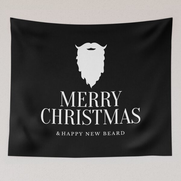 Item preview, MERRY CHRISTMAS AND HAPP NEW BEARD designed and sold by RetroPlaceee.