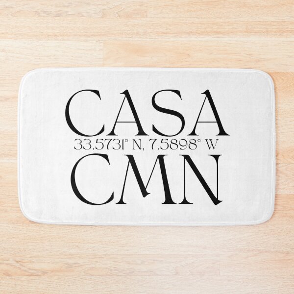 Item preview, Casablanca Coordinates | CMN airport designed and sold by lunajoon.