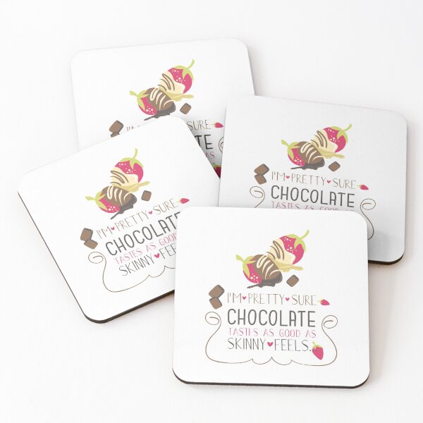 Item preview, Chocolate Tastes As Good As Skinny Feels designed and sold by Frenur.