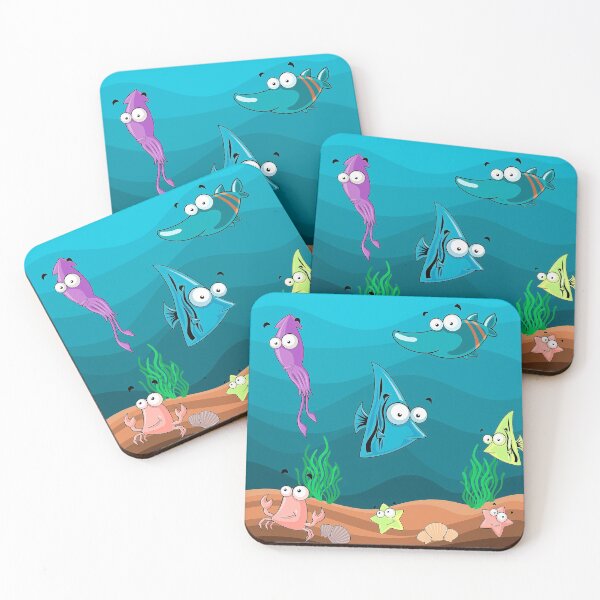 Item preview, Underwater inhabitants designed and sold by Tokha - Artwork.