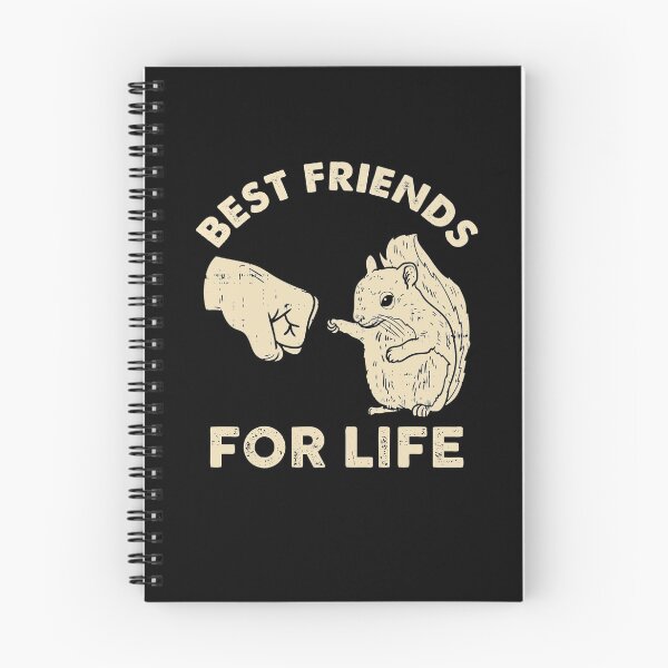 Item preview, Retro Vintage Squirrel Best Friend For Life Fist Bump designed and sold by nguyenchimina.