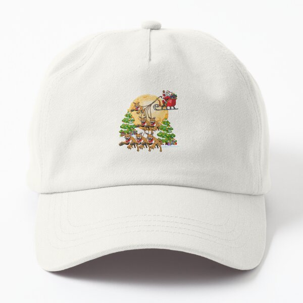Cougar Reindeer Christmas Funny Cat Lover Xmas Dad Hat