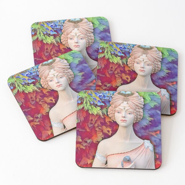 Item preview, Woman with a bird designed and sold by zhannamartin.