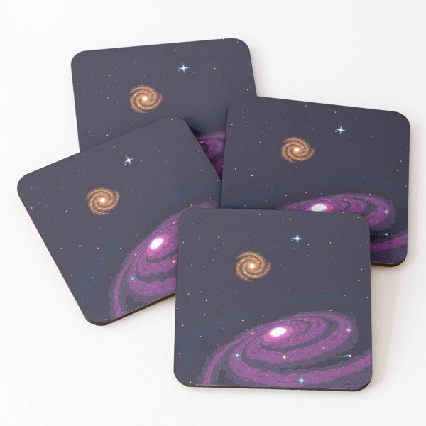 Item preview, Pixel Art Fluffy Galaxies designed and sold by astrellon.