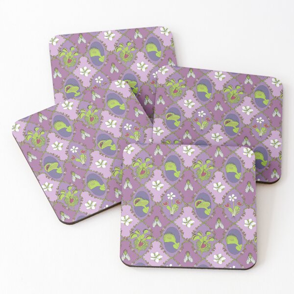 Item preview, Venus Flytrap Motif in Purple designed and sold by Tippitiwichet.