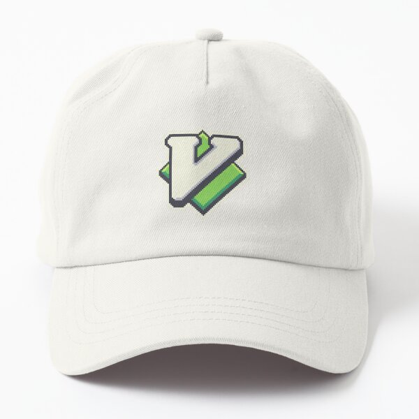 Vim Pixel Art Dad Hat