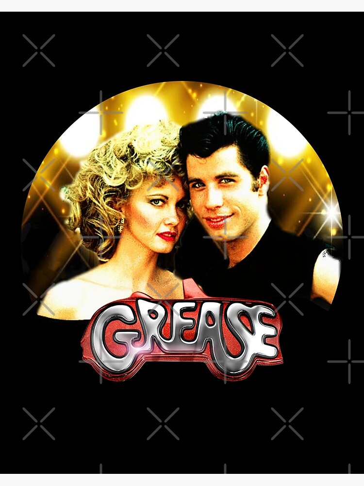 "Grease classic movie grease 80s movie pinback" Poster by