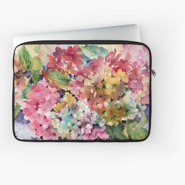Hydrangeas Laptop Sleeve