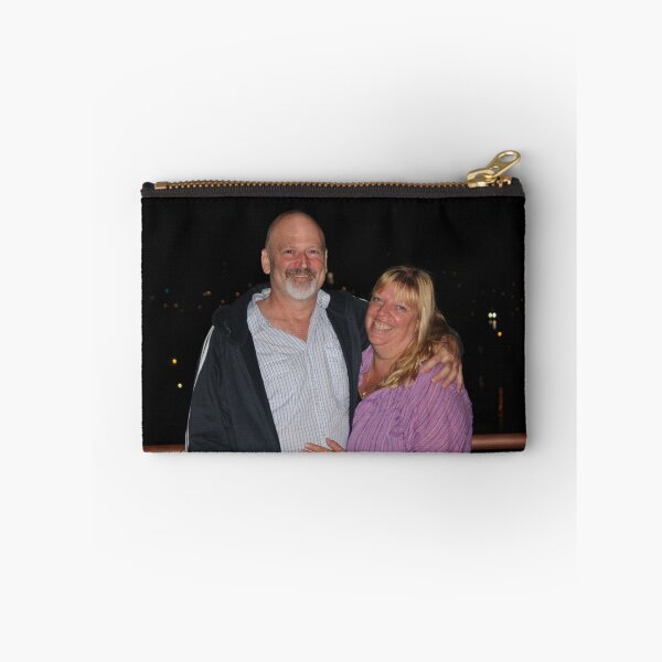 Item preview, the happy couple on the roof top bar of thier motel in Poros designed and sold by Doug Cliff.