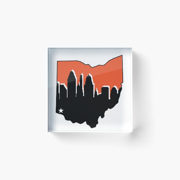 Item preview, Ohio State Skyline Cincinnati Bengals designed and sold by Rob Leising.