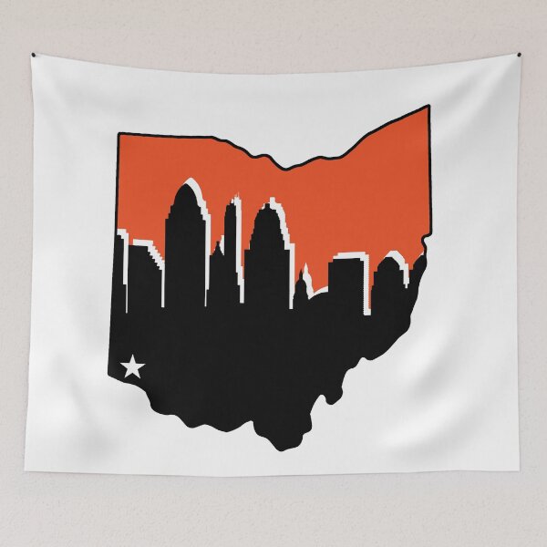 Item preview, Ohio State Skyline Cincinnati Bengals designed and sold by Rob Leising.