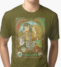 Flight of Dragons Tri-blend T-Shirt