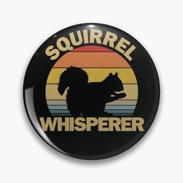 Item preview, Squirrel Whisperer Lover Retro Sunset Squirrel Whisperer Gear designed and sold by DynamicDesign.