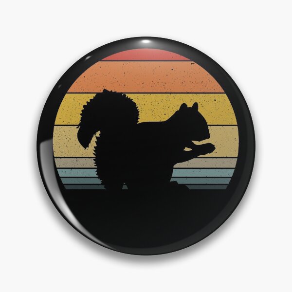 Item preview, Squirrel Lover Squirrel Whisperer Retro Sunset Squirrel Gear designed and sold by DynamicDesign.