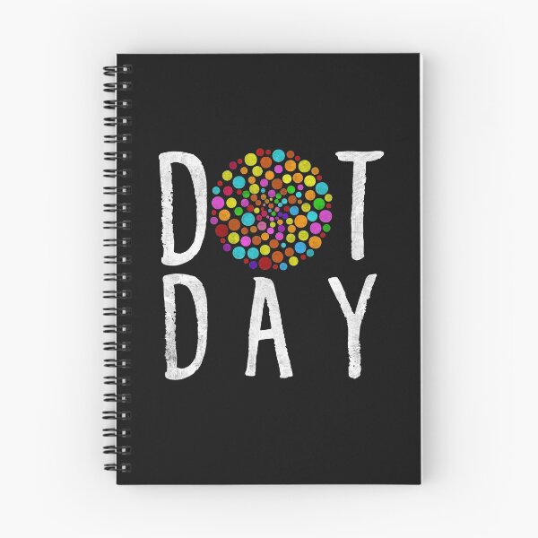 Item preview, International Dot Day Multicolors Dots Print Circle Funny Text Art designed and sold by alenaz.