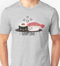 Camiseta unisex Amor del sushi