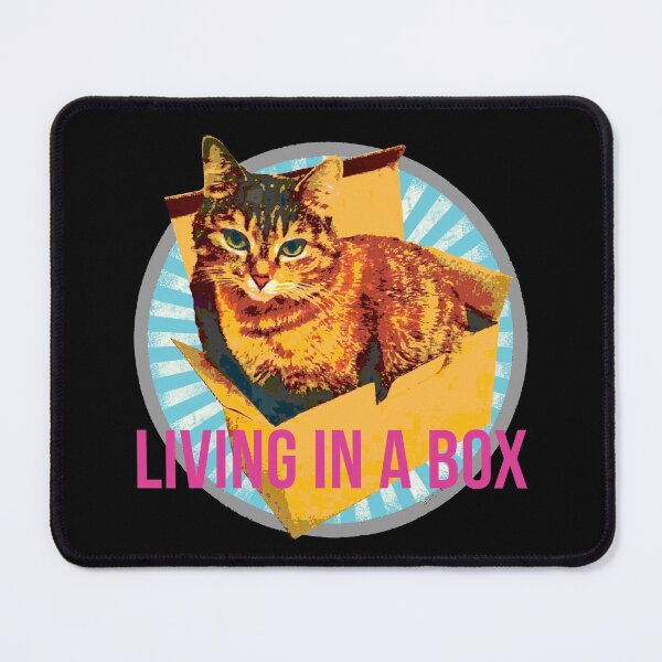 Item preview, cat - living in a box22 designed and sold by Periartwork.