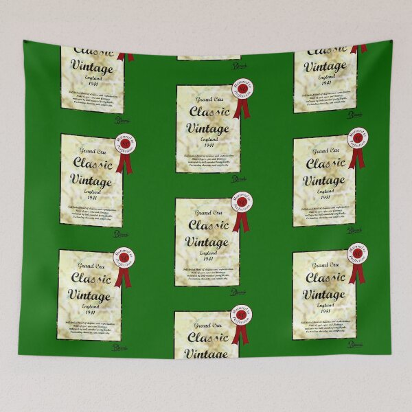 Item preview, 1941 Classic Vintage Wine Label designed and sold by Blizzardo.