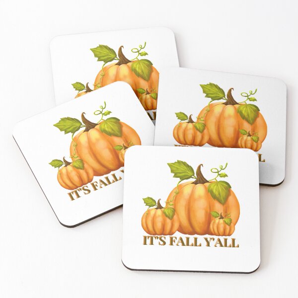 Item preview, 3 PUMPKIN IT'S FALL Y'ALL designed and sold by wildwhimsical.