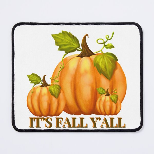 Item preview, 3 PUMPKIN IT'S FALL Y'ALL designed and sold by wildwhimsical.