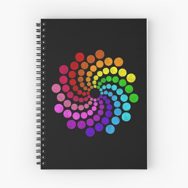 Item preview, Dot Day Multicolors Hypnotising Spiral of Rainbow Dots designed and sold by alenaz.