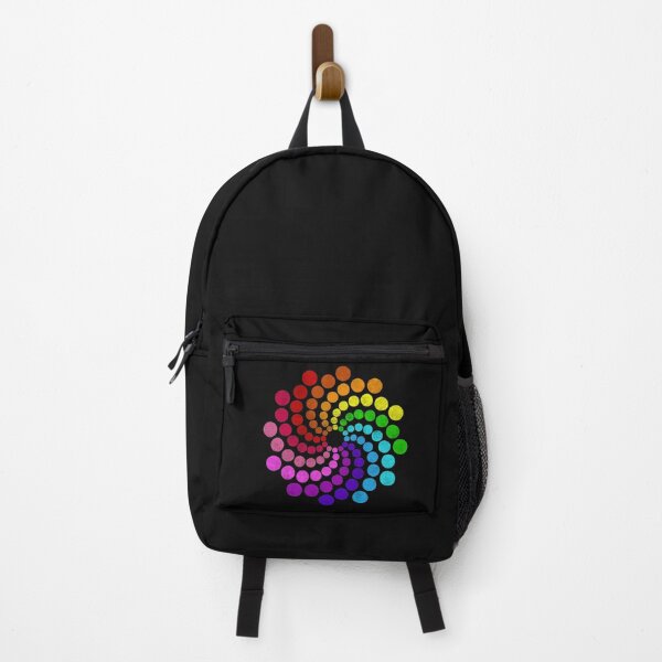 Item preview, Dot Day Multicolors Hypnotising Spiral of Rainbow Dots designed and sold by alenaz.