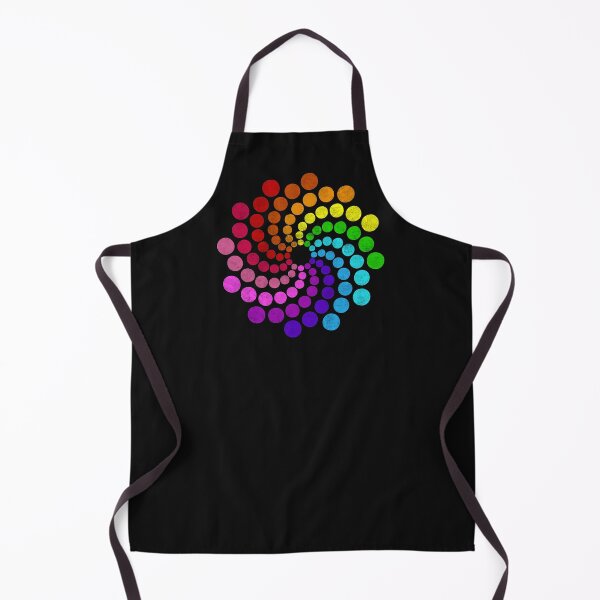 Item preview, Dot Day Multicolors Hypnotising Spiral of Rainbow Dots designed and sold by alenaz.