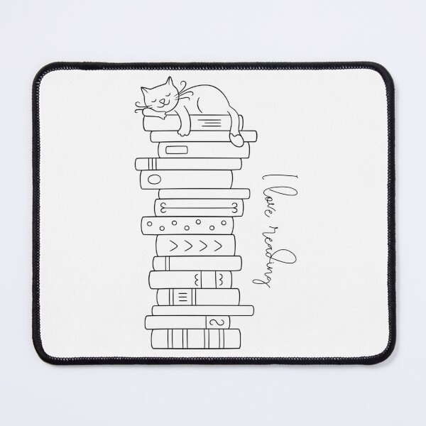 Item preview, I Love Reading Cat designed and sold by Coczzi.