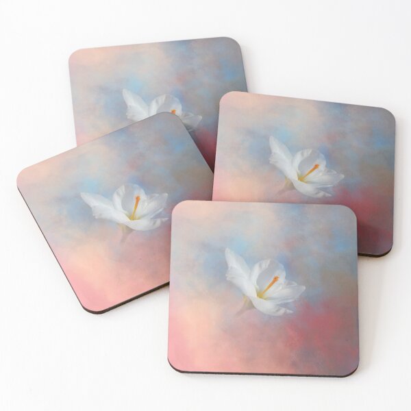Item preview, Dreamy White Crocus Two designed and sold by Elisabeth Lucas.