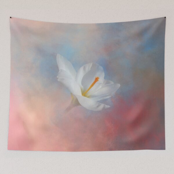 Item preview, Dreamy White Crocus Two designed and sold by Elisabeth Lucas.