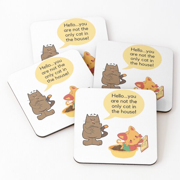 Item preview, Hello You are NOT the Only Cat in the House designed and sold by CheryleaDesigns.