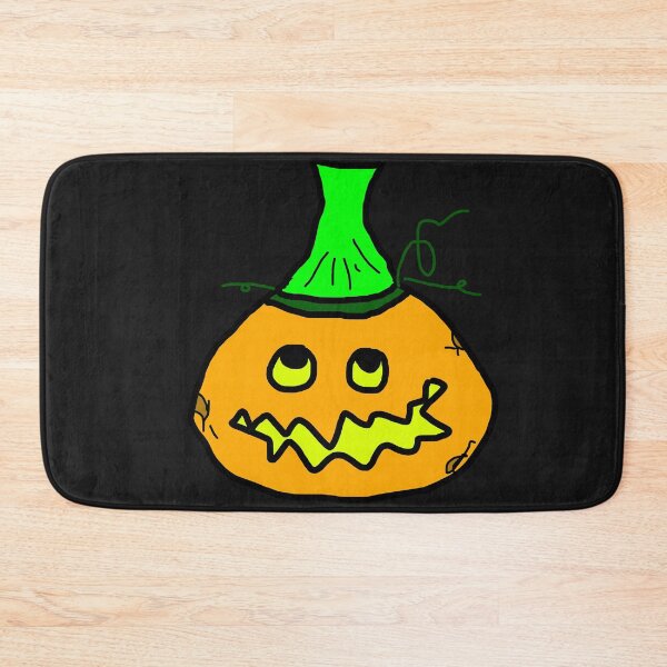 Item preview, Pumpkin rolling eyes  designed and sold by MacaMacaMaca.