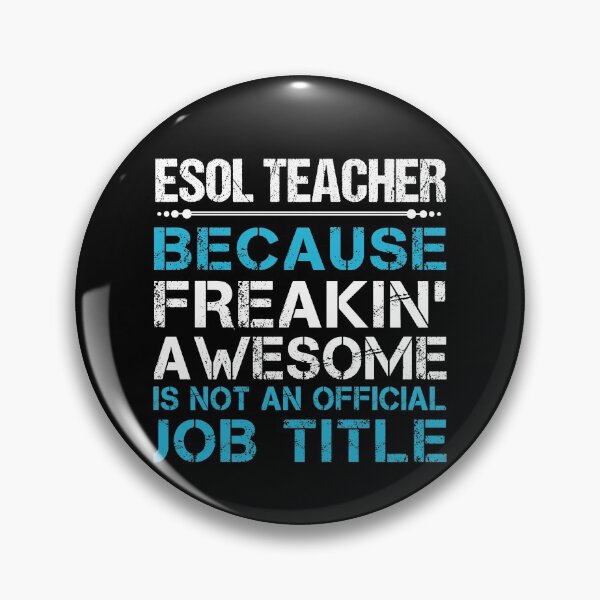 Item preview, Esol Teacher T Shirt - Freaking Awesome Gift Item Tee designed and sold by rolandchel.