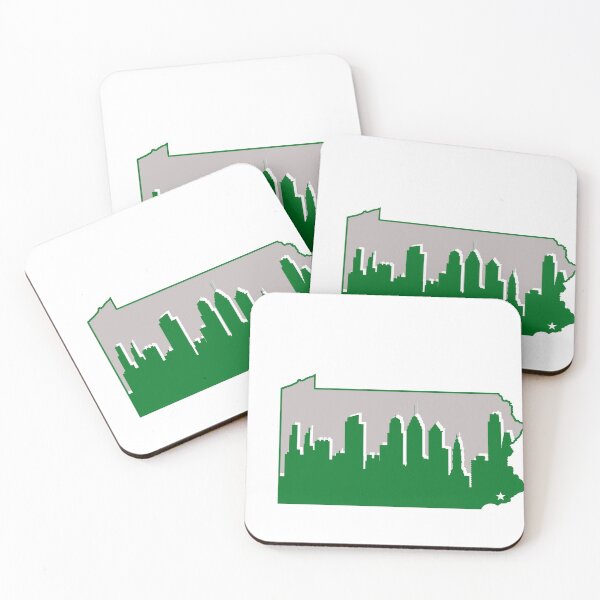 Item preview, Philadelphia State Skyline Eagles Retro Vintage designed and sold by Rob Leising.
