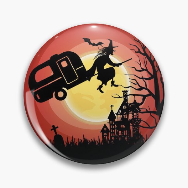 Item preview, Witches With Hitches Camping Halloween Shirt designed and sold by quangduongutc.