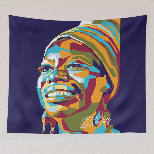 Item preview, Abstract Nina simone in WPAP Popart designed and sold by smd90.