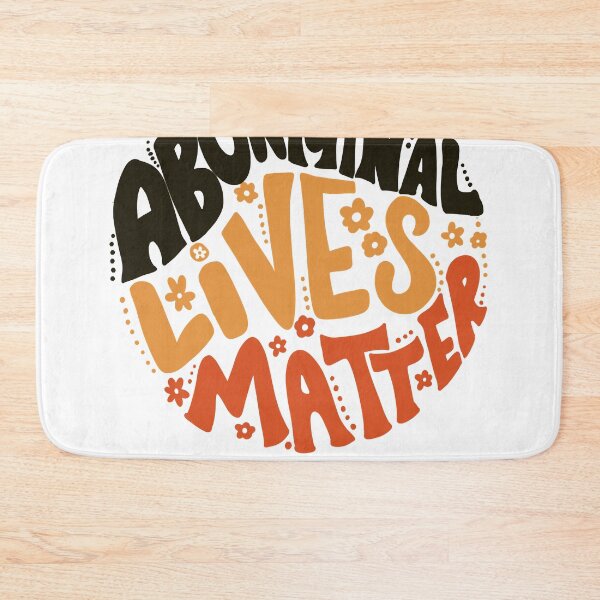 Item preview, Aboriginal Lives Matter 70s style floral retro Classic designed and sold by hubertodis246.