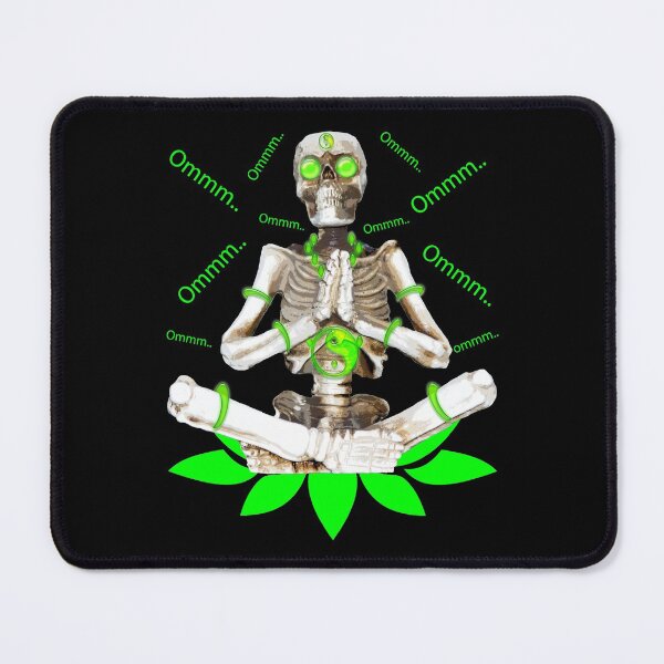 Item preview, THE SKELETON DOES ZEN YOGA designed and sold by Astralia.