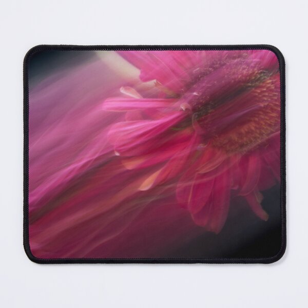 Fleur Blur-Abstract Pink Gerbera Daisy Mouse Pad