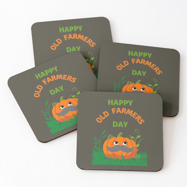 Item preview, Happy Old Farmers Day October 12th Pumpkin Design designed and sold by H3designs.
