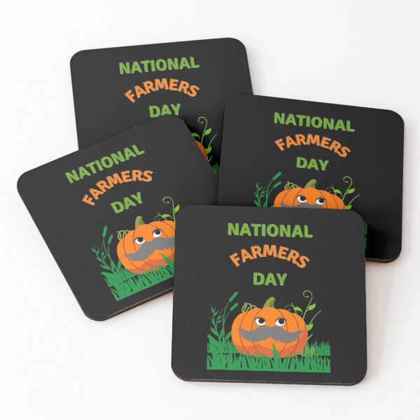 Item preview, National Farmers Day October 12th Pumpkin Design designed and sold by H3designs.