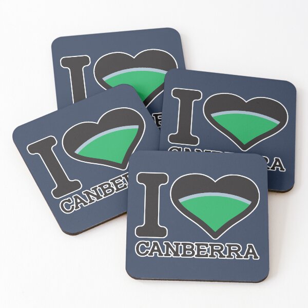 Item preview, “I love Canberra” Apparels, Merchandise, T Shirts, Leggings, Skirt, Mask, Apron, Bags designed and sold by Ink Inc.