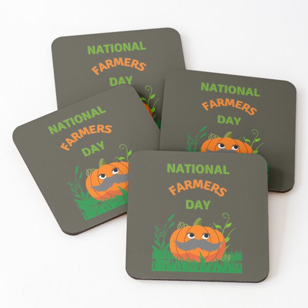 Item preview, National Farmers Day October 12th Pumpkin Design designed and sold by H3designs.