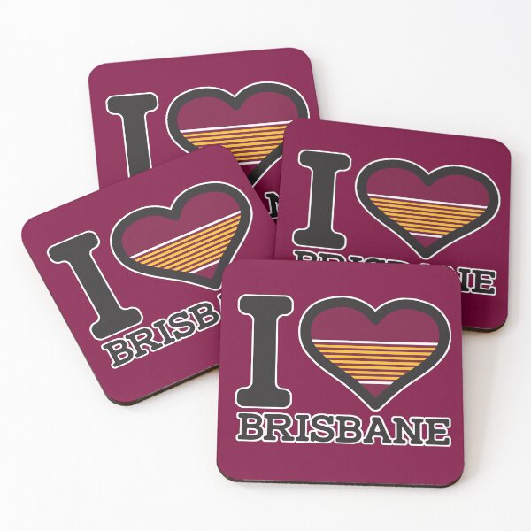Item preview, “I love Brisbane” Apparels, Merchandise, T Shirts, Leggings, Skirt, Mask, Apron, Bags designed and sold by Ink Inc.