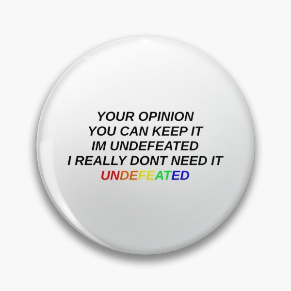 Item preview, undefeated Classic designed and sold by CarsoBoyle.