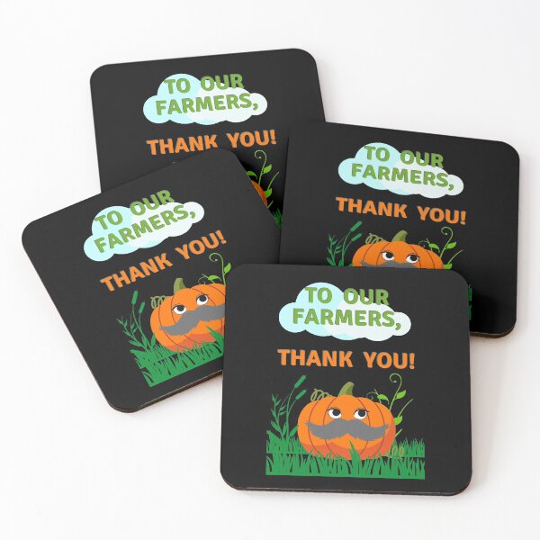 Item preview, To Our Farmers, Thank You – National Farmers Day Pumpkin Design designed and sold by H3designs.