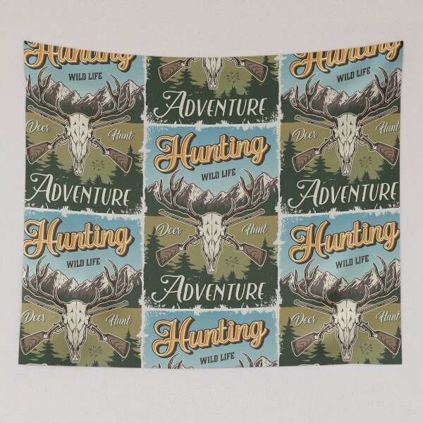 Item preview, Hunting Adventure Wild Life designed and sold by Vector Scout Lab.
