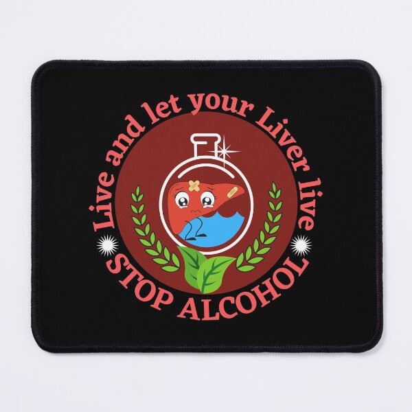 Item preview, Live and let your Liver Live. stop Alcohol.. designed and sold by KAYS34.