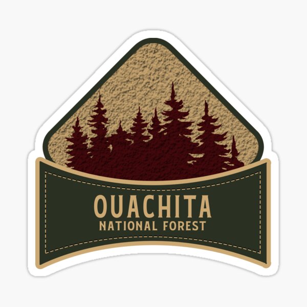 Ouachita national forest Sticker